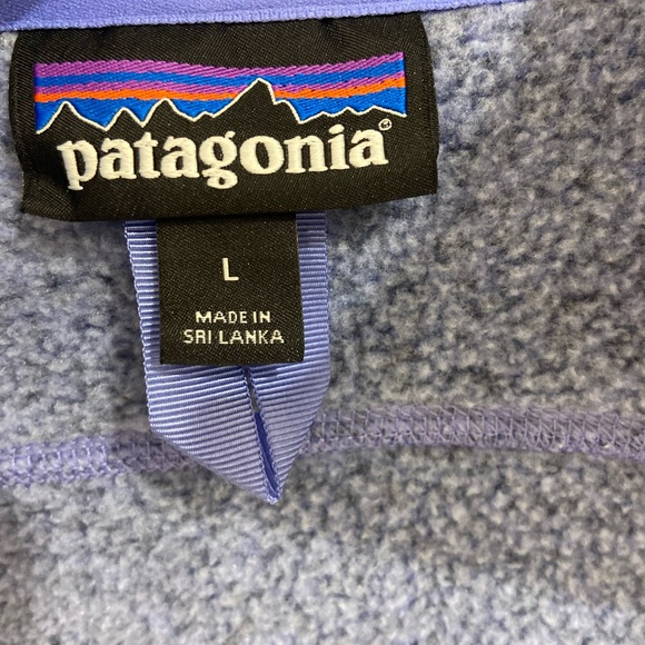 Patagonia Heathered Blue Zip Vest - Picture 4 of 5